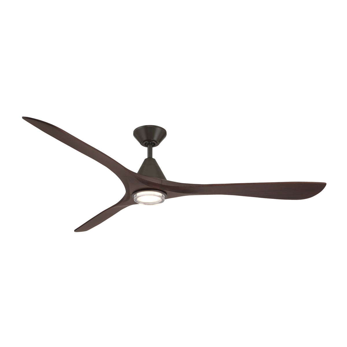 Modern Forms Fans - FR-D2504-72L-BZ/DW - 72"Ceiling Fan - Carve - Bronze/Dark Walnut