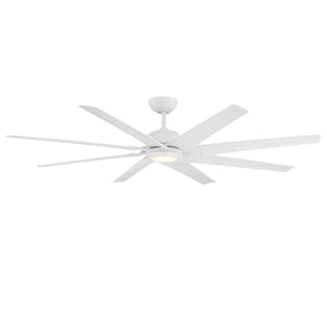 Modern Forms Fans - FR-W2301-70L-27-MW - 70"Ceiling Fan - Roboto Xl - Matte White