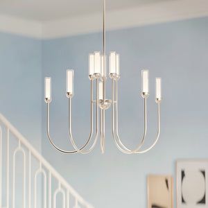 Kichler - 52757PNLED - LED Chandelier - Moraine - Polished Nickel
