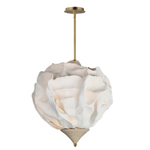 Studio M - SM42404WTNAB - LED Pendant - Shroud - Natural Aged Brass