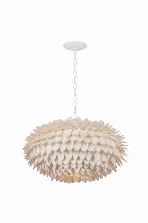 Hudson Valley - 1963-WP - Three Light Pendant - Alsen - White Plaster