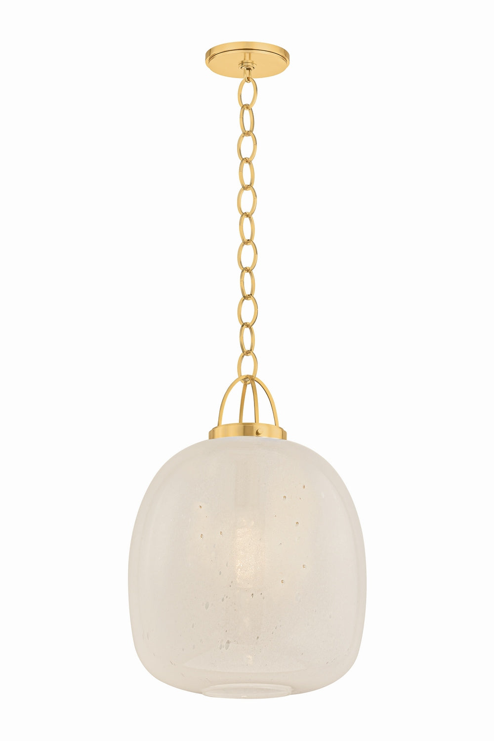Hudson Valley - 2016-AGB - One Light Pendant - Enosburg - Aged Brass