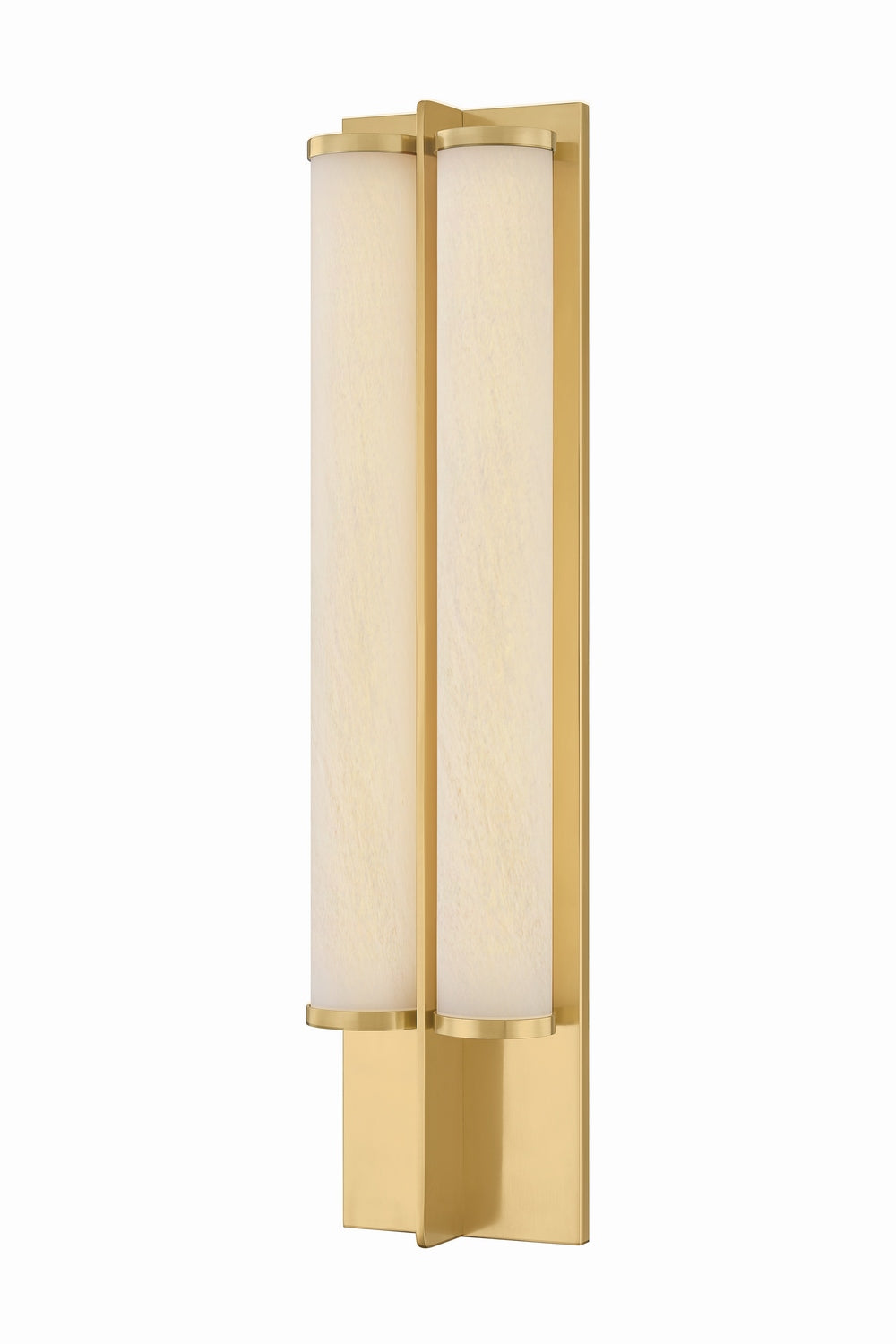 Hudson Valley - 5152-AGB - LED Wall Sconce - Northfield - Aged Brass