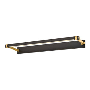 Hudson Valley - 7330-AGB/DB - LED Picture Light - Duell - Aged Brass