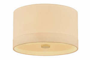 Hudson Valley - 8914-AGB - Three Light Flush Mount - Ashland - Aged Brass