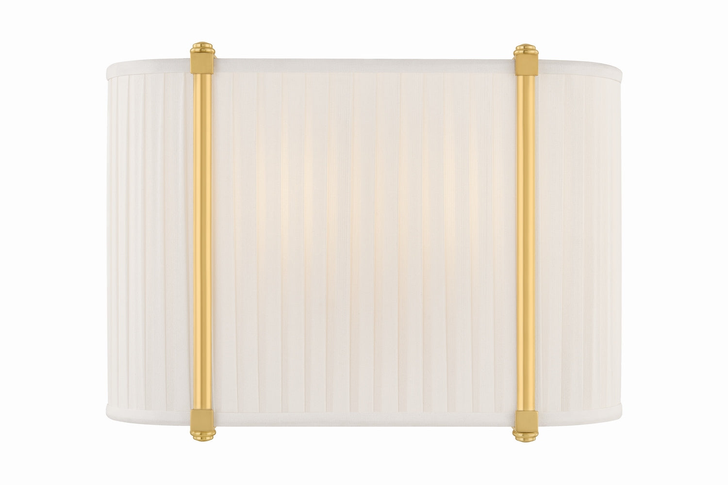Hudson Valley - AH6308-AGB - Two Light Wall Sconce - Cornell - Aged Brass