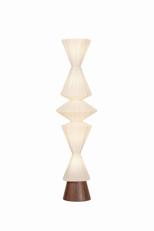 Hudson Valley - L1205-AGB - Five Light Floor Lamp - Greendale - Aged Brass