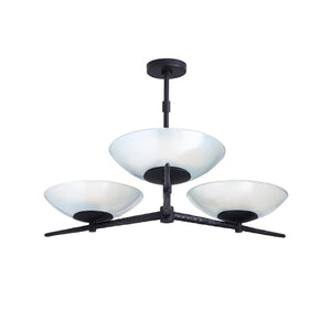 Arteriors - DLI11 - Nine Light Chandelier - Mason - Natural Iron