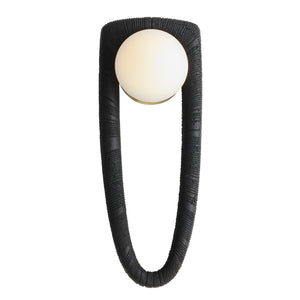 Arteriors - DWC93 - One Light Wall Sconce - Laredo - Charcoal