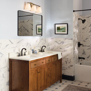 Kichler - 55216CPZ - Three Light Bath - Marant - Champagne Bronze