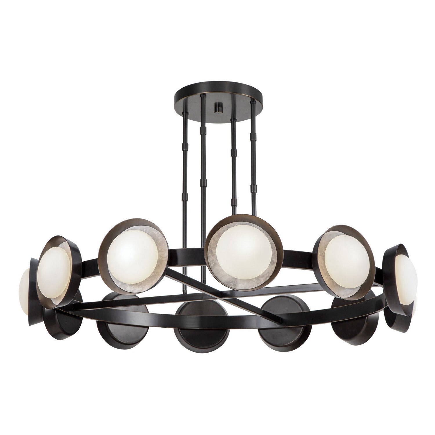 Alora - CH320050UB-UNV - LED Chandelier - Alonso - Urban Bronze