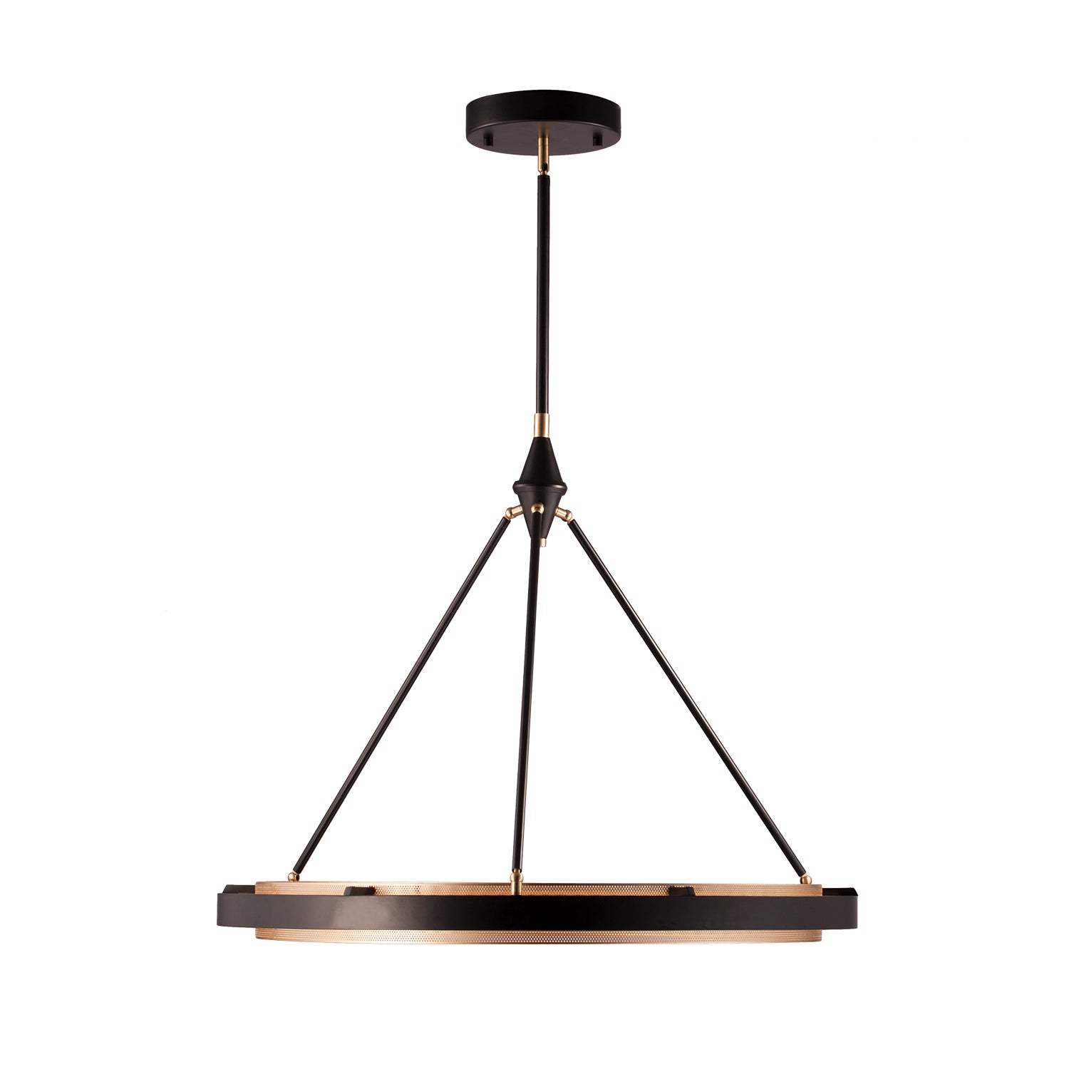 Alora - PD302732CBGS-UNV-010 - LED Pendant - Duo - Classic Black/Gold Shimmer