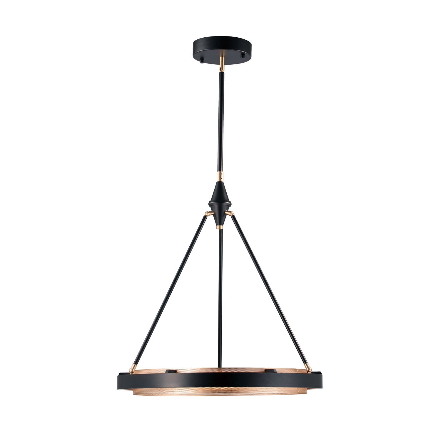 Alora - PD302724CBGS-UNV-010 - LED Pendant - Duo - Classic Black/Gold Shimmer