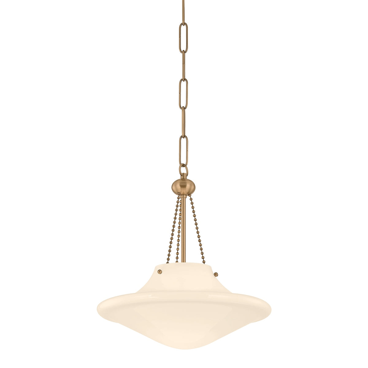Troy Lighting - F5714-PBR - One Light Pendant - Era - Patina Brass