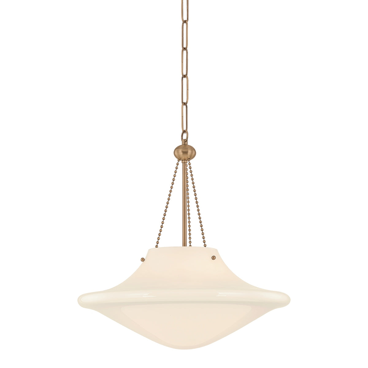 Troy Lighting - F5718-PBR - One Light Pendant - Era - Patina Brass