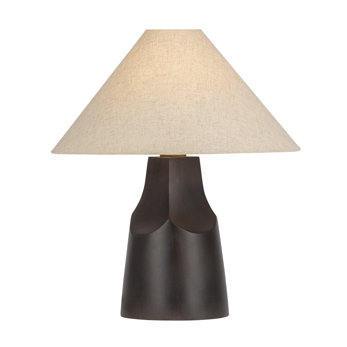 Troy Lighting - PTL1320-PBR - One Light Table Lamp - Hewn - Patina Brass