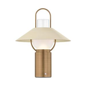 Troy Lighting - RTL4715-PBR/SSD - LED Table Lamp - Kindle - Patina Brass
