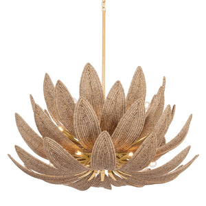 Corbett Lighting - 539-42-VGL - 28 Light Chandelier - Varanasi - Vintage Gold Leaf