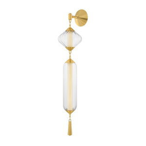 Corbett Lighting - 545-02-VPB - LED Wall Sconce - Fiorello - Vintage Polished Brass