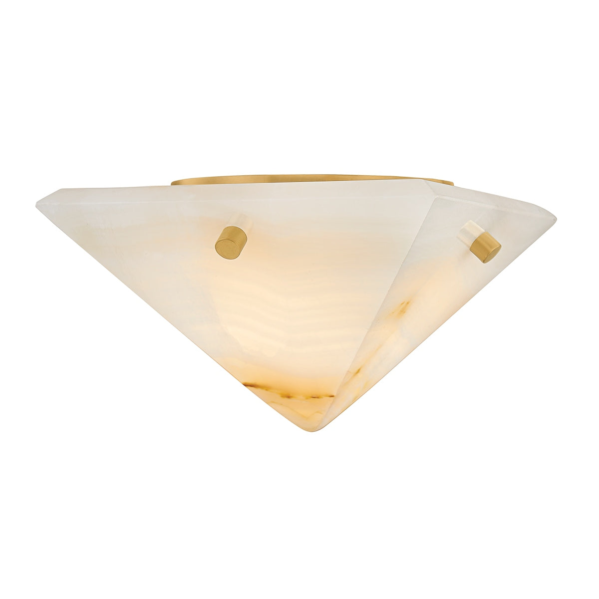 Corbett Lighting - 558-07-VB - LED Flush Mount - Geo - Vintage Brass