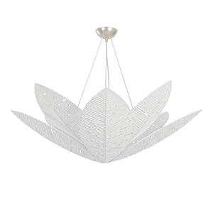 Corbett Lighting - 561-40-WSL - Eight Light Chandelier - Azores - Warm Silver Leaf