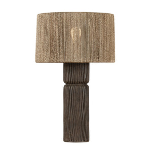Troy Lighting - PTL1427-PBR/CSK - One Light Table Lamp - Folk - Patina Brass
