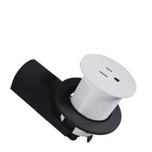 Legrand - CP498TR15W - Single Kitchen Countertop Outlet TR 15A 125V - radiant - White