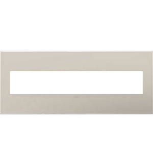 Legrand - AWP6GGG1 - Six-Gang Screwless Wall Plate - adorne - Greige