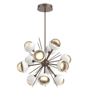 Hammerton Studio - CHB0093-0A-BB-A-001-L1-WI - LED Chandelier - Cabochon - Burnished Bronze