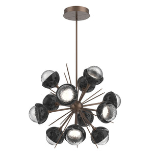 Hammerton Studio - CHB0093-0A-BB-C-001-L1-BM - LED Chandelier - Cabochon - Burnished Bronze