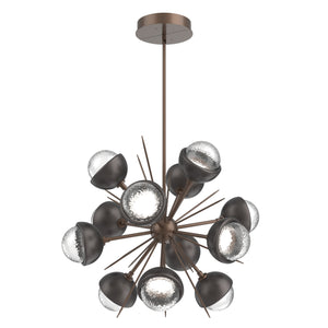 Hammerton Studio - CHB0093-0A-BB-C-001-L1-GP - LED Chandelier - Cabochon - Burnished Bronze