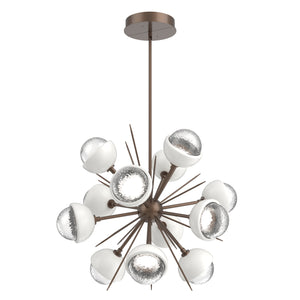 Hammerton Studio - CHB0093-0A-BB-C-001-L3-WI - LED Chandelier - Cabochon - Burnished Bronze