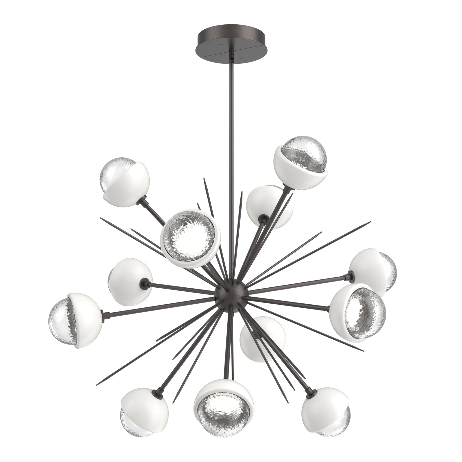 Hammerton Studio - CHB0093-0B-GP-C-001-L1-WI - LED Chandelier - Cabochon - Graphite