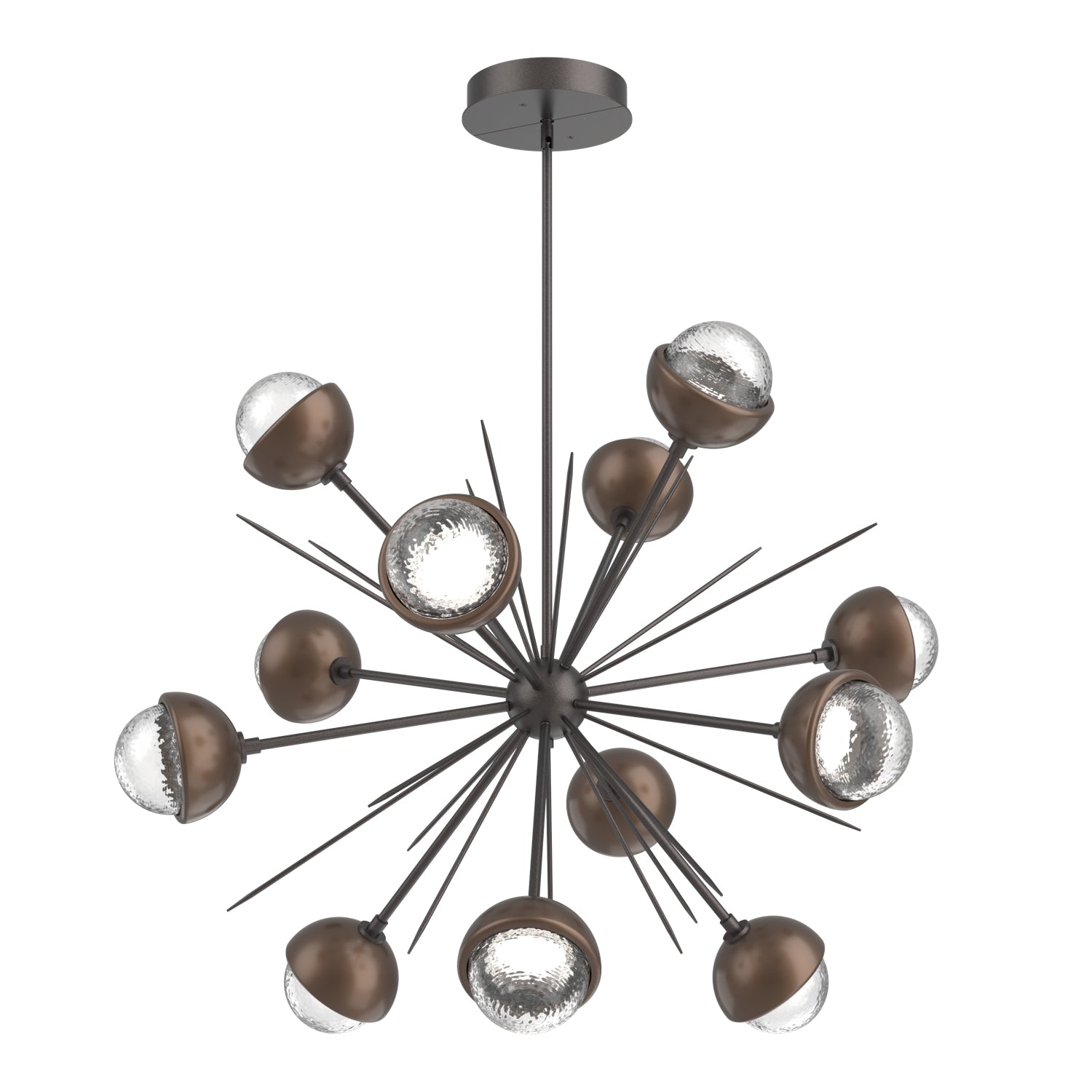 Hammerton Studio - CHB0093-0B-GP-C-001-L3-BB - LED Chandelier - Cabochon - Graphite