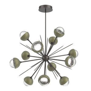 Hammerton Studio - CHB0093-0B-GP-C-001-L3-GE - LED Chandelier - Cabochon - Graphite