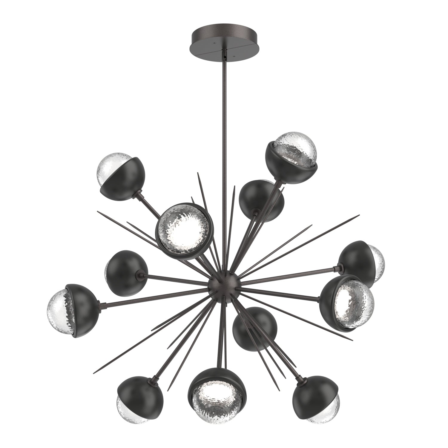 Hammerton Studio - CHB0093-0B-GP-C-001-L3-MB - LED Chandelier - Cabochon - Graphite