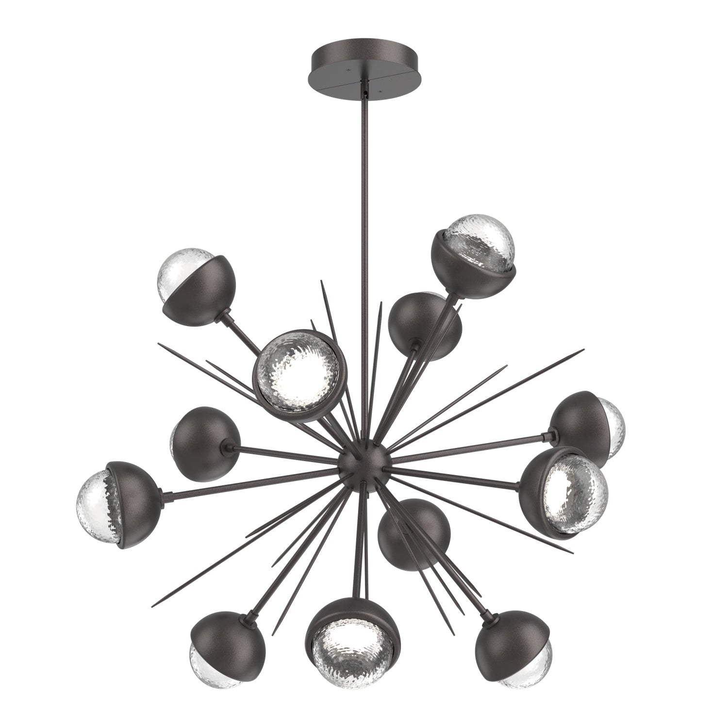Hammerton Studio - CHB0093-0B-GP-C-001-L3-MS - LED Chandelier - Cabochon - Graphite