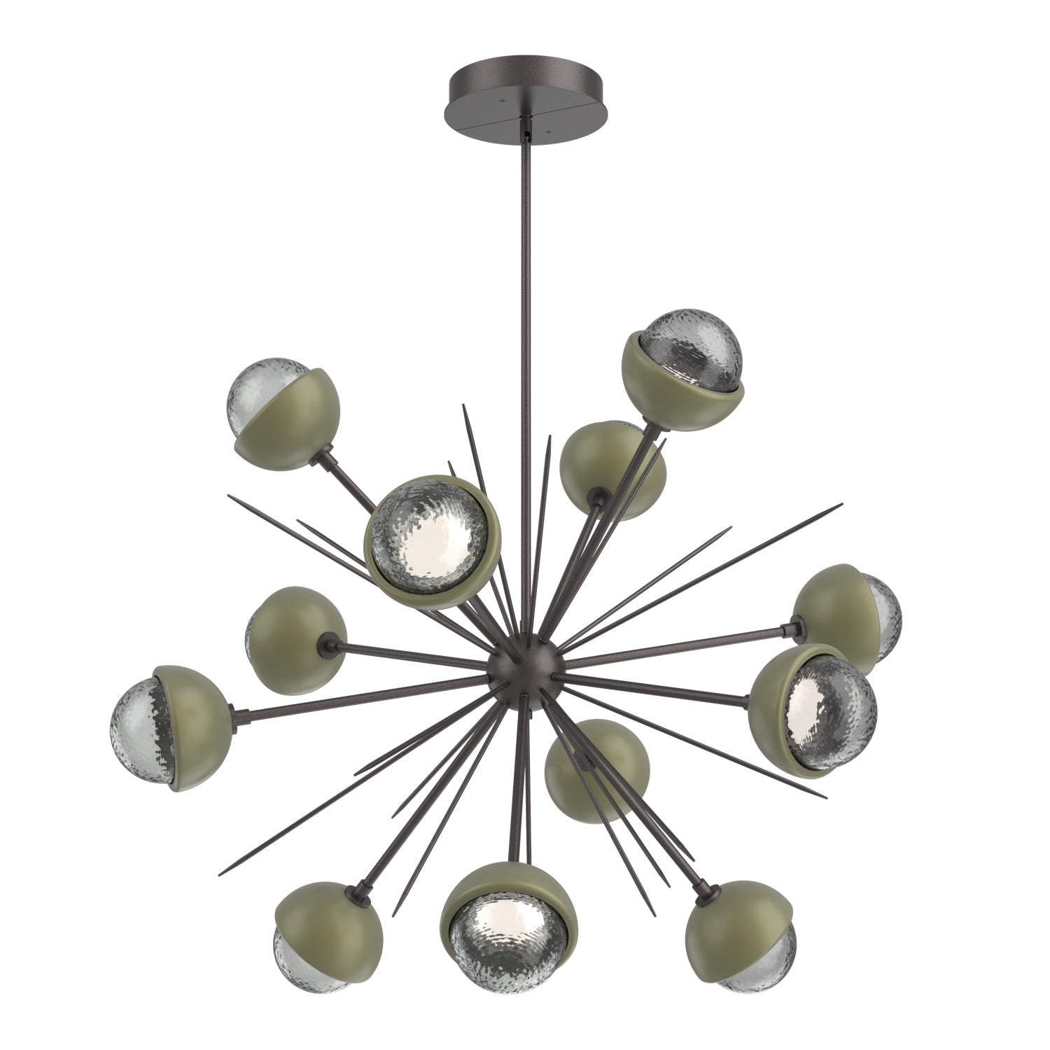 Hammerton Studio - CHB0093-0B-GP-S-001-L1-GE - LED Chandelier - Cabochon - Graphite