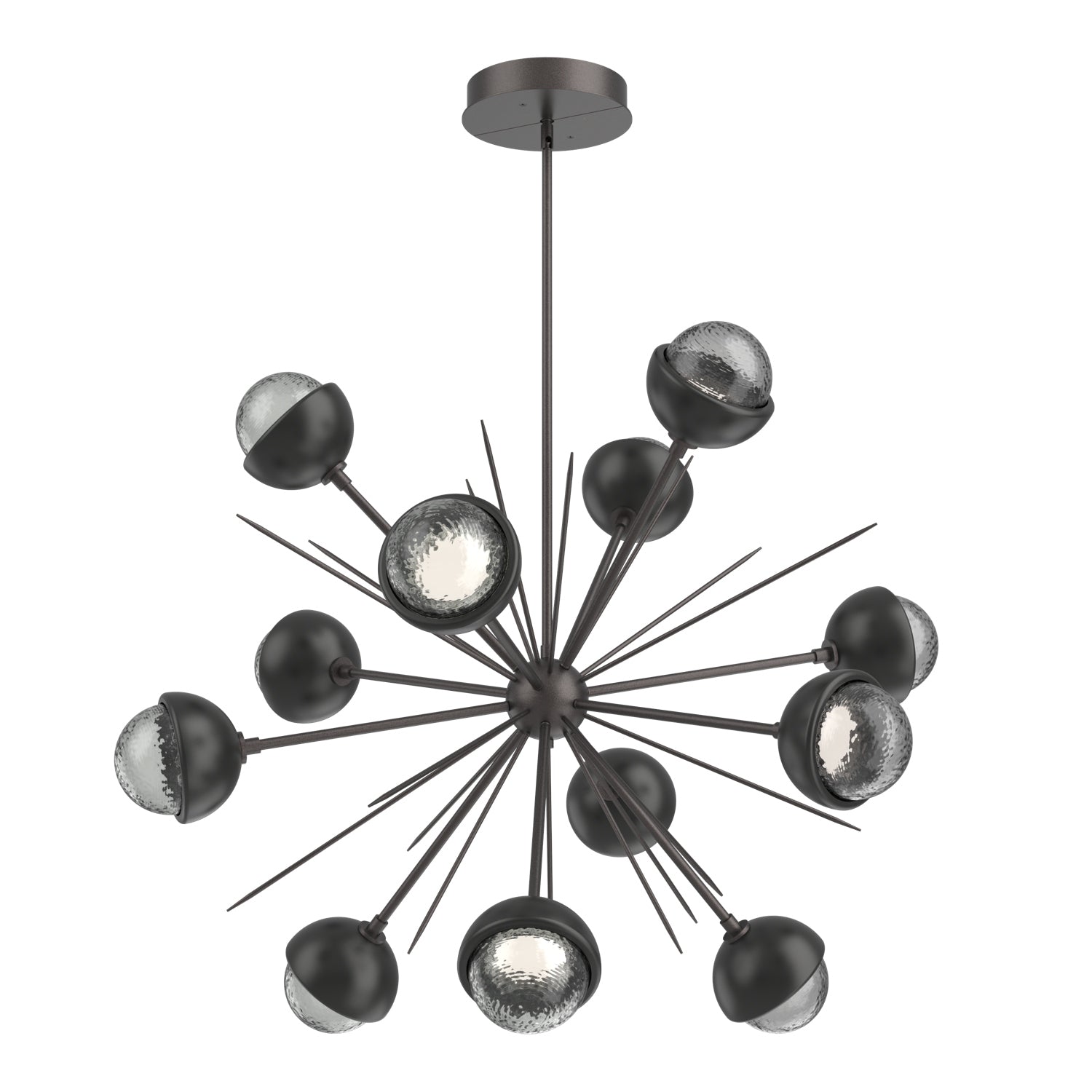 Hammerton Studio - CHB0093-0B-GP-S-001-L1-MB - LED Chandelier - Cabochon - Graphite