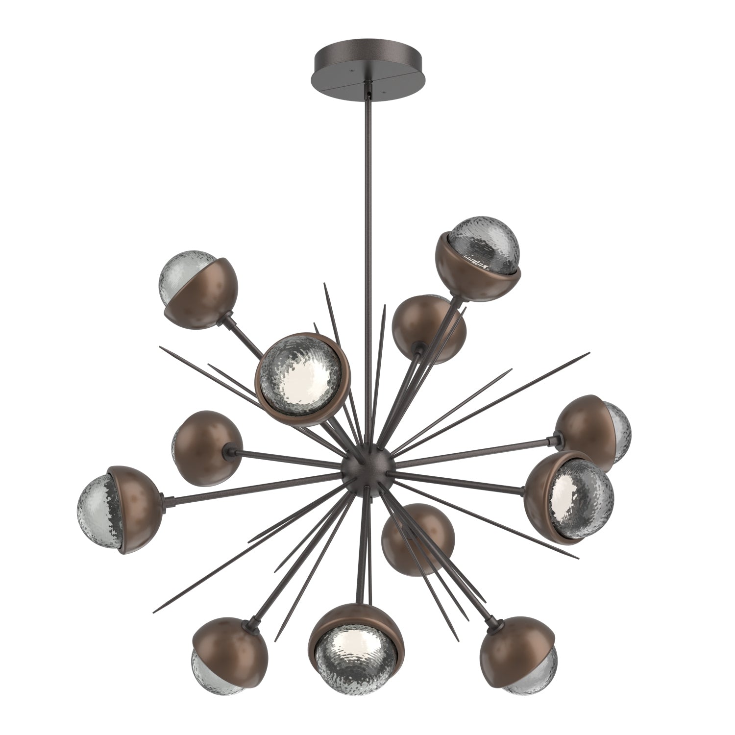 Hammerton Studio - CHB0093-0B-GP-S-001-L3-BB - LED Chandelier - Cabochon - Graphite