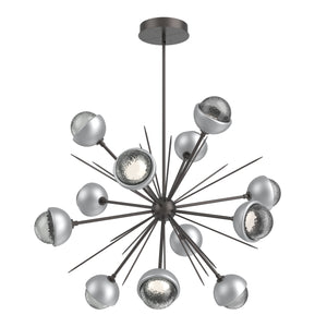 Hammerton Studio - CHB0093-0B-GP-S-001-L3-CS - LED Chandelier - Cabochon - Graphite