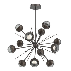 Hammerton Studio - CHB0093-0B-GP-S-001-L3-FB - LED Chandelier - Cabochon - Graphite