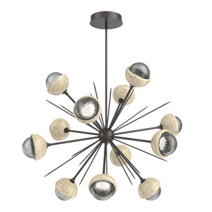 Hammerton Studio - CHB0093-0B-GP-S-001-L1-TR - LED Chandelier - Cabochon - Graphite