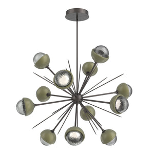 Hammerton Studio - CHB0093-0B-GP-S-001-L3-GE - LED Chandelier - Cabochon - Graphite