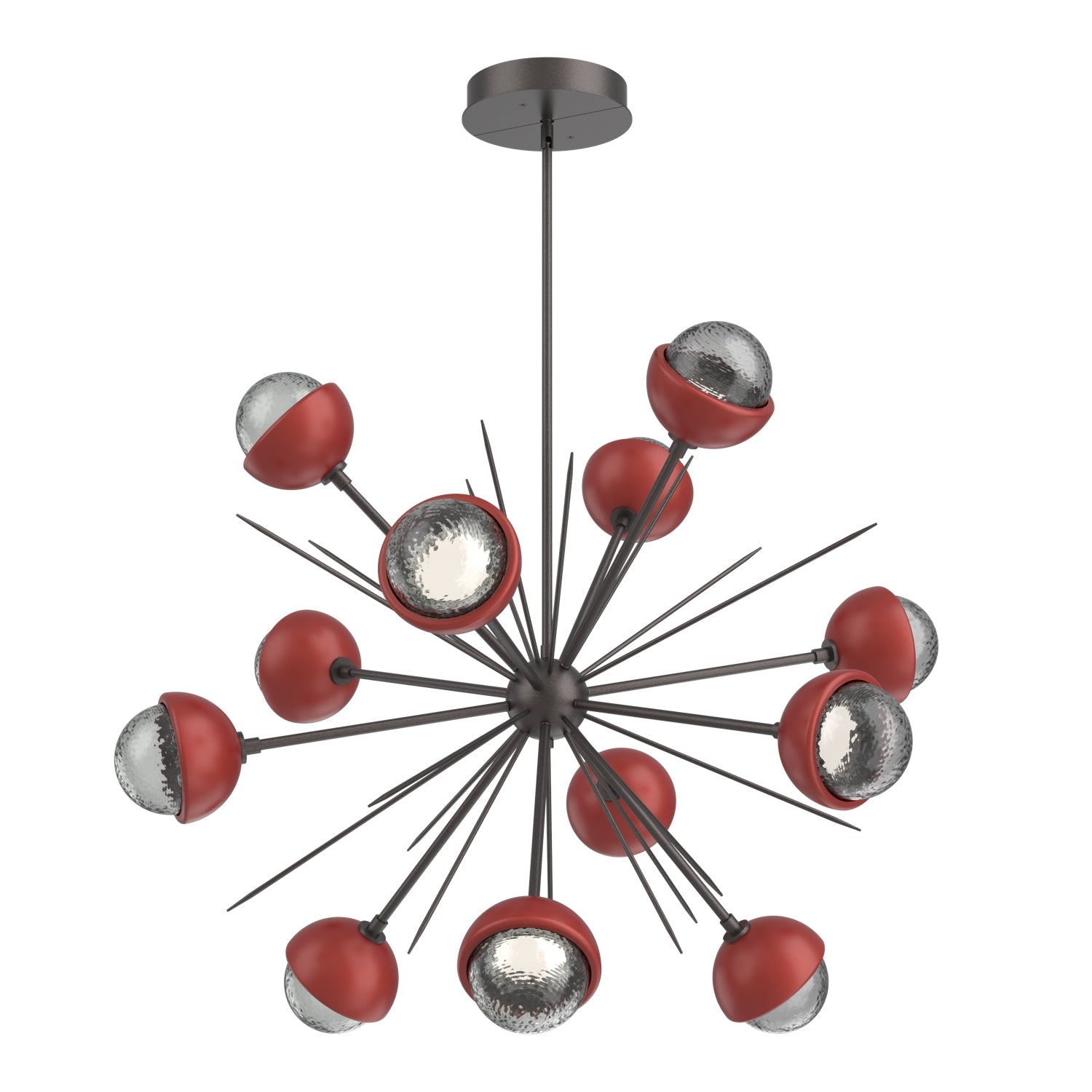 Hammerton Studio - CHB0093-0B-GP-S-001-L3-RE - LED Chandelier - Cabochon - Graphite