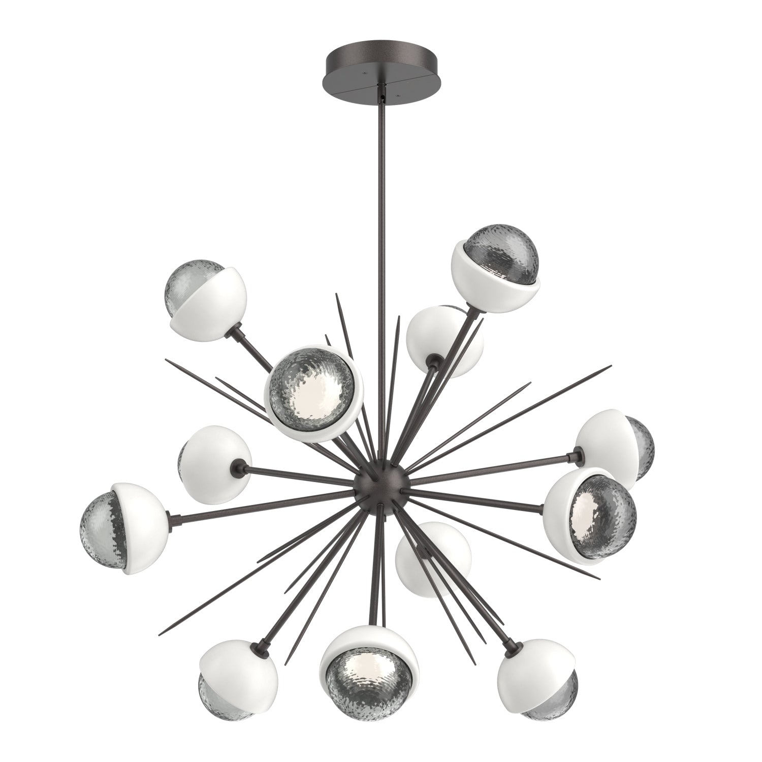 Hammerton Studio - CHB0093-0B-GP-S-001-L3-WI - LED Chandelier - Cabochon - Graphite