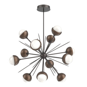 Hammerton Studio - CHB0093-0B-GP-WL-001-L3-BB - LED Chandelier - Cabochon - Graphite