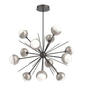 Hammerton Studio - CHB0093-0B-GP-WL-001-L3-BS - LED Chandelier - Cabochon - Graphite