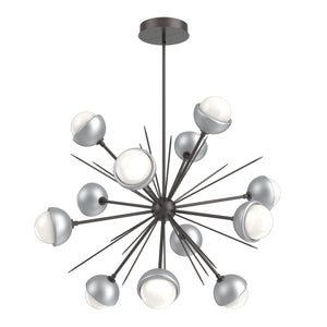 Hammerton Studio - CHB0093-0B-GP-WL-001-L3-CS - LED Chandelier - Cabochon - Graphite