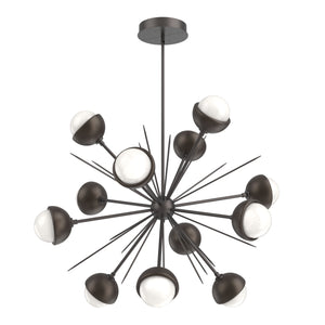 Hammerton Studio - CHB0093-0B-GP-WL-001-L3-FB - LED Chandelier - Cabochon - Graphite